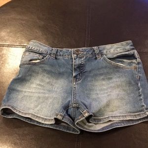 Justice jean shorts